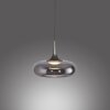 SCHÖNER WOHNEN-Kollektion POSH LED Pendelleuchte mit rauchfarbenem Glasschirm, Länge 22 cm