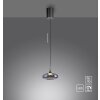 SCHÖNER WOHNEN-Kollektion POSH LED Pendelleuchte mit rauchfarbenem Glasschirm, Länge 22 cm