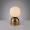 SCHÖNER WOHNEN-Kollektion RUDI LED goldfarbene Kugel-Tischleuchte, Tischlampe mit Touchdimmer