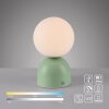 SCHÖNER WOHNEN-Kollektion RUDI Akku-LED Tischlampe mit Touchdimmer aus Glas