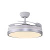 Leuchten Direkt LED Deckenventilator KOPTA, Lichtfarbe einstellbar 3000-6000 Kelvin