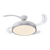 Leuchten Direkt LED Deckenventilator KOPTA, Lichtfarbe einstellbar 3000-6000 Kelvin