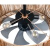 Reality Deckenventilator mit Beleuchtung Smillum, Fernbedienung, Flechtstruktur