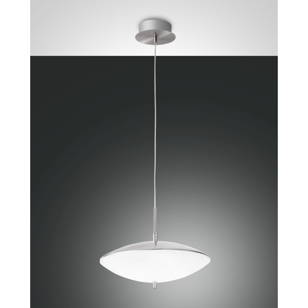Fabas Luce Spiny Pendelleuchte LED Nickel-Matt, 1-flammig main product photo