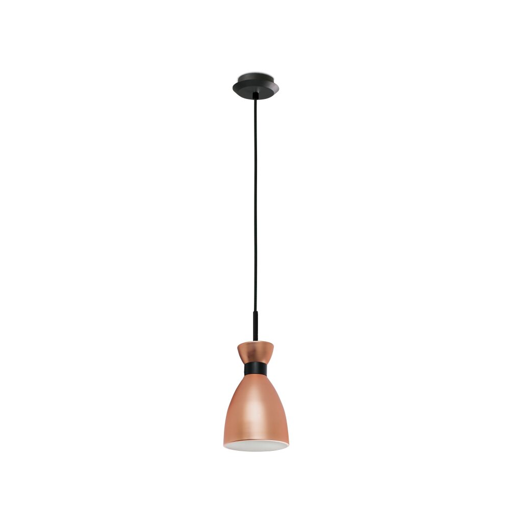 Faro Barcelona Retro Hängeleuchte Kupferfarben, 1-flammig main product photo