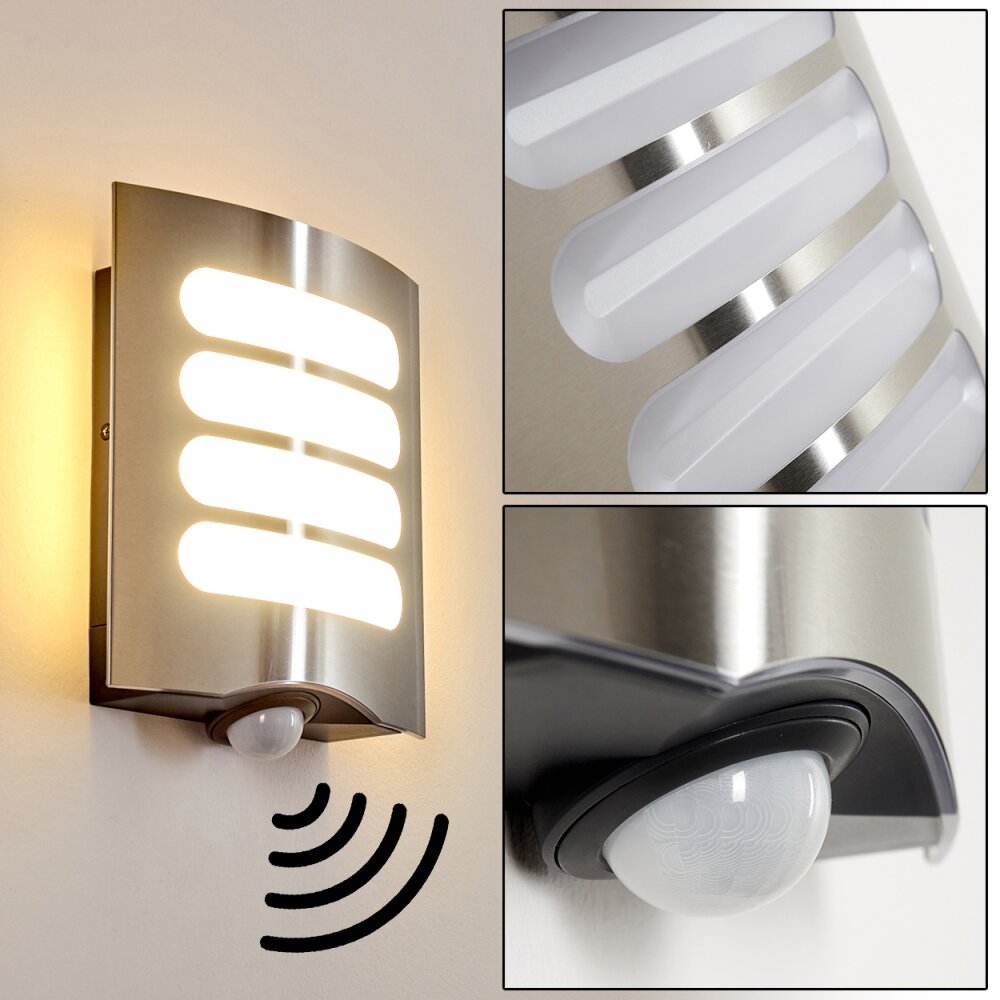 Meja Außenwandleuchte LED Anthrazit, 1-flammig, Bewegungsmelder main product photo