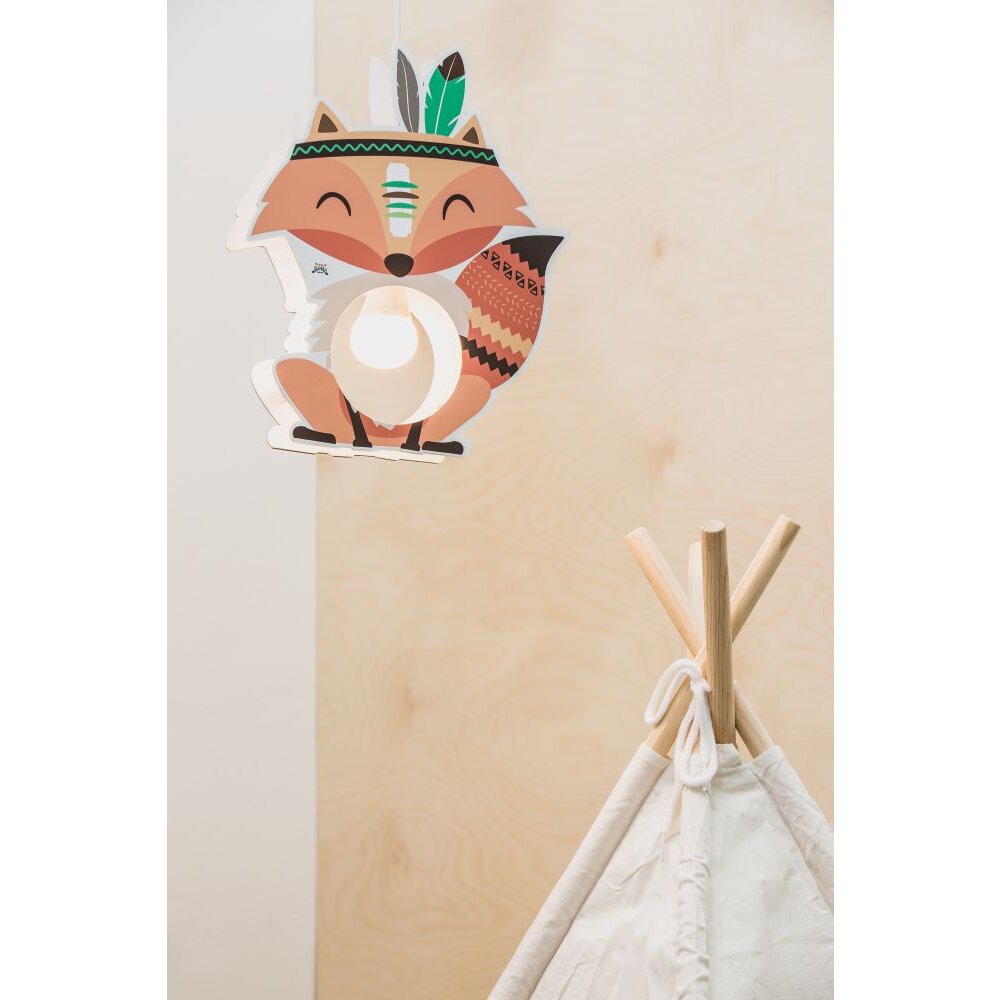 Elobra FUCHS FILIP Pendelleuchte Orange, 1-flammig main product photo