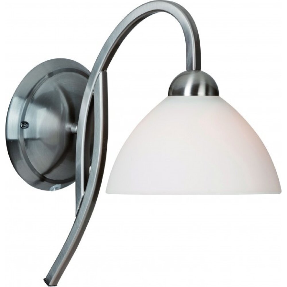 Steinhauer CAPRI Wandleuchte Edelstahl, 1-flammig main product photo