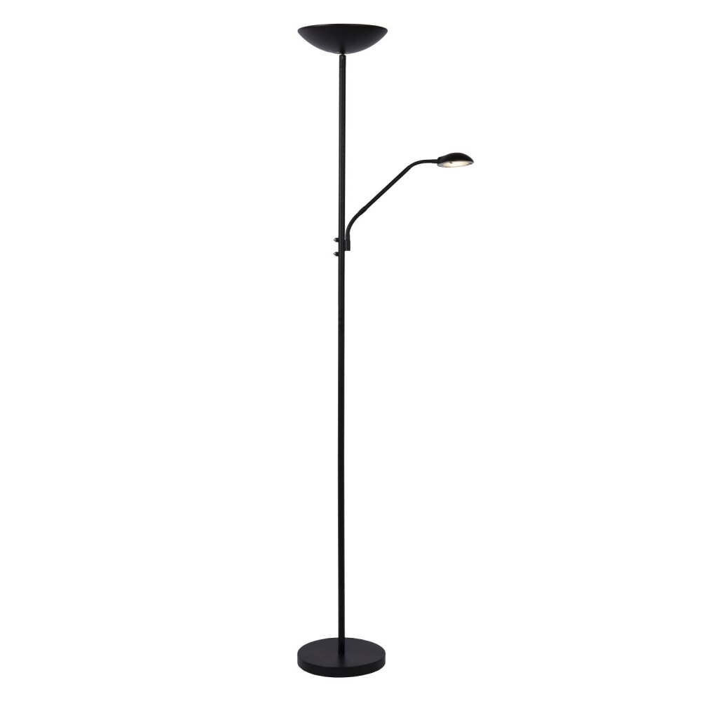 Lucide ZENITH Deckenfluter LED Schwarz, 1-flammig main product photo