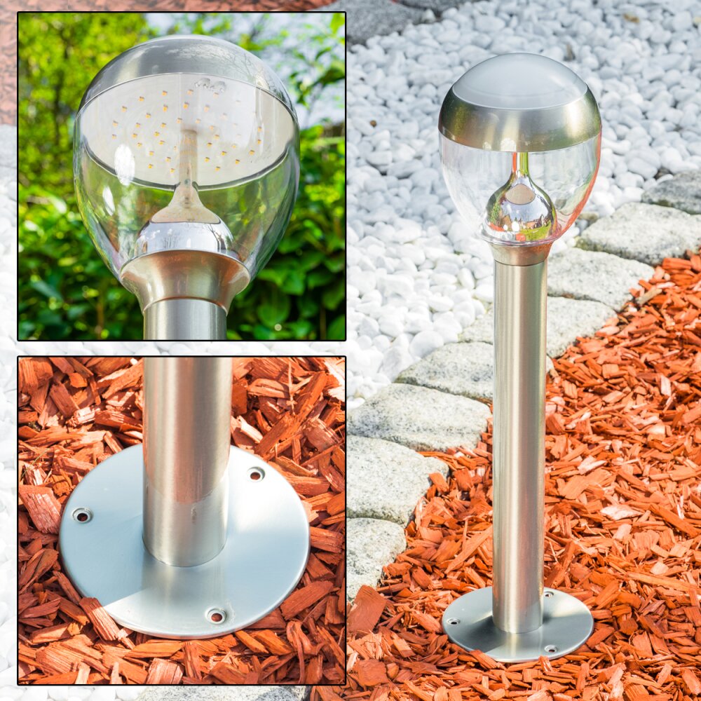 Cordova Sockelleuchte LED Edelstahl, 1-flammig main product photo