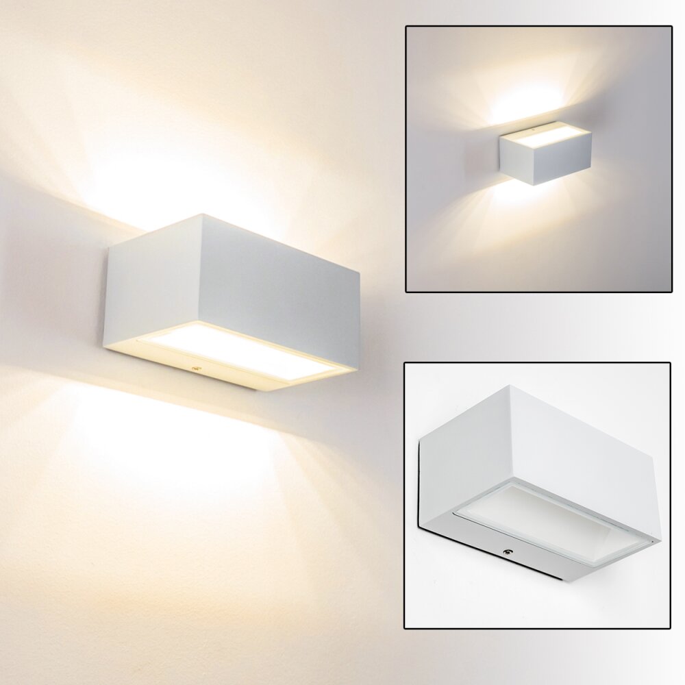 Spider Aussenwandleuchte LED Weiß, 1-flammig main product photo
