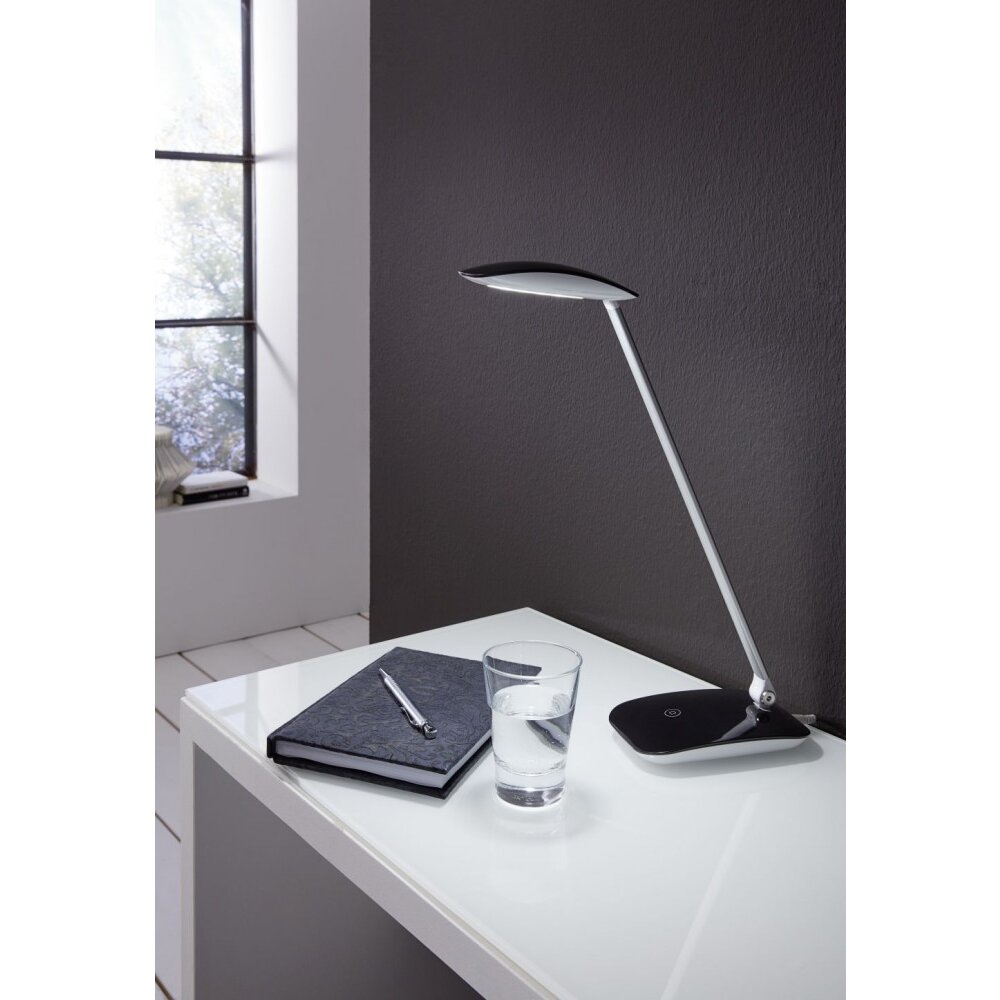 Eglo CAJERO Tischleuchte LED Schwarz, 1-flammig main product photo