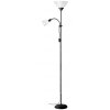 Brilliant Spari Deckenfluter Schwarz, 2-flammig