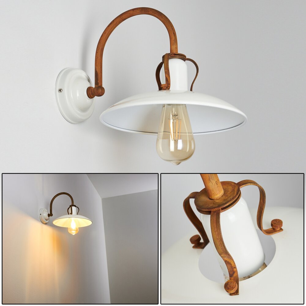 Ramvik Wandleuchte Beige, Rostfarben, 1-flammig main product photo