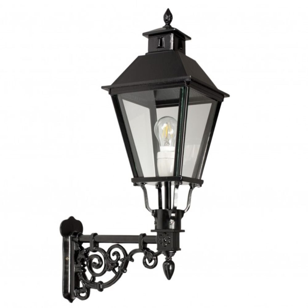 KS Verlichting Katwijk Wandleuchte Schwarz, 1-flammig main product photo