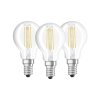 Osram LED 3er Set E14 4,5 Watt 2700 Kelvin 470 Lumen