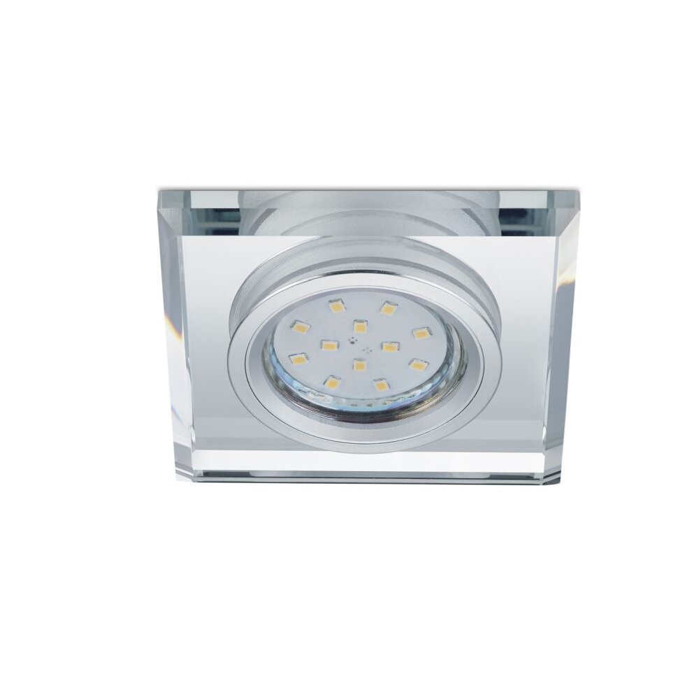 Trio Leuchten PIRIN Einbauleuchten Chrom, 1-flammig main product photo