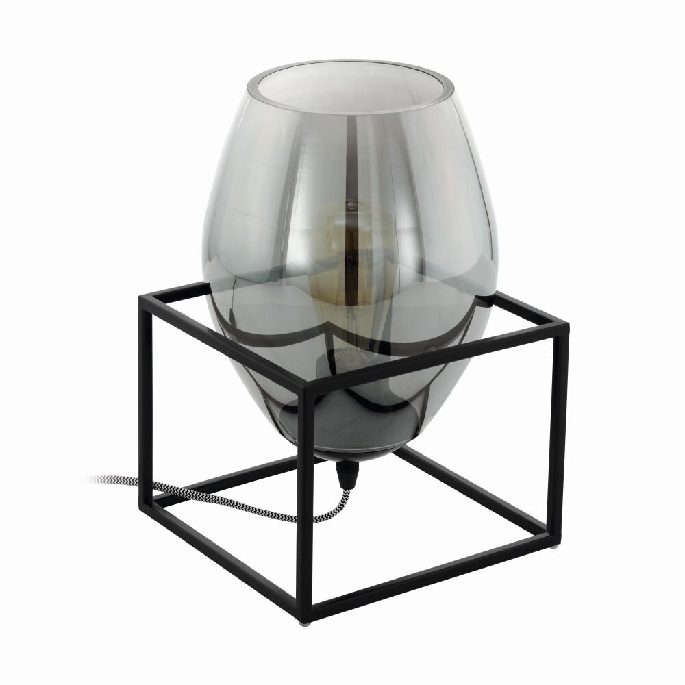 Eglo OLIVAL Tischleuchte Schwarz, 1-flammig main product photo