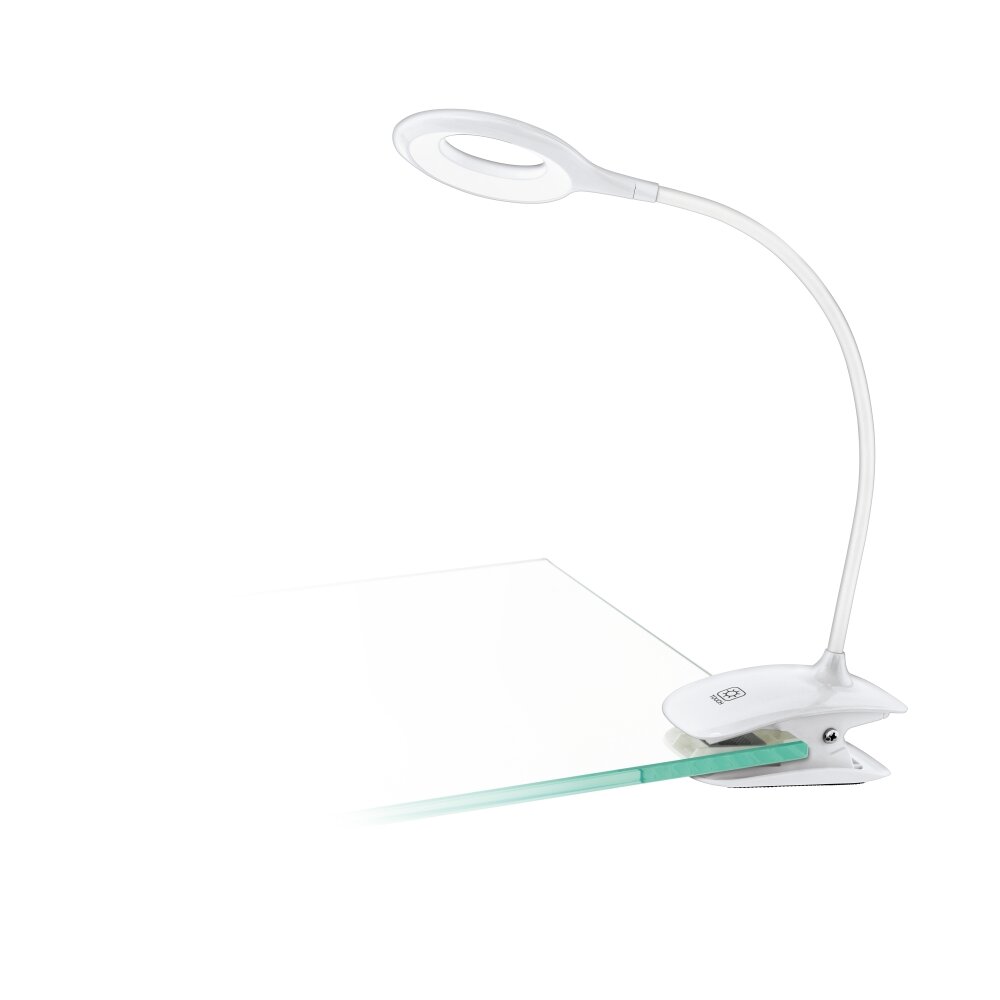 Eglo CABADO Klemmleuchte LED Weiß, 1-flammig main product photo