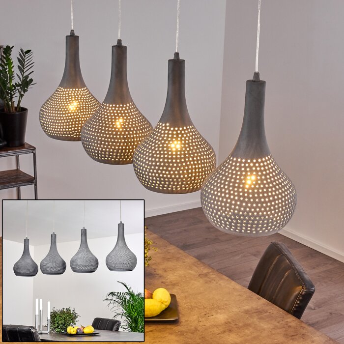 Wildervanksterdallen Pendelleuchte Grau H3375792 | hofstein.de