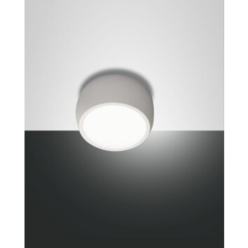Fabas Luce Vasto Deckenleuchte LED Weiß, 1-flammig