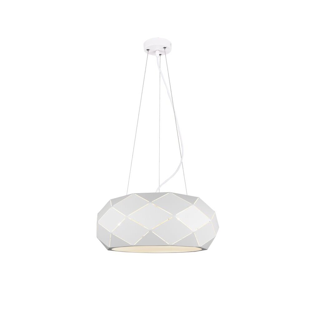 Trio Leuchten ZANDOR Pendelleuchte Weiß, 3-flammig main product photo