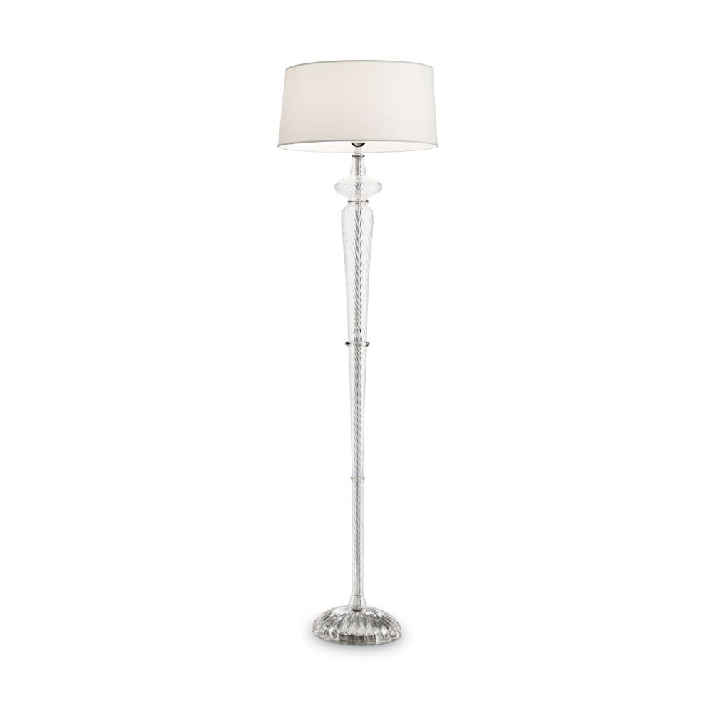 Ideal Lux FORCOLA Stehleuchte Chrom, Transparent, Klar, 1-flammig main product photo