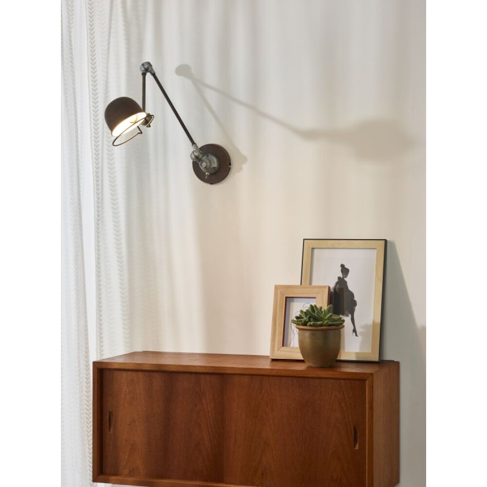 Lucide HONORE Wandleuchte Rostfarben, 1-flammig main product photo