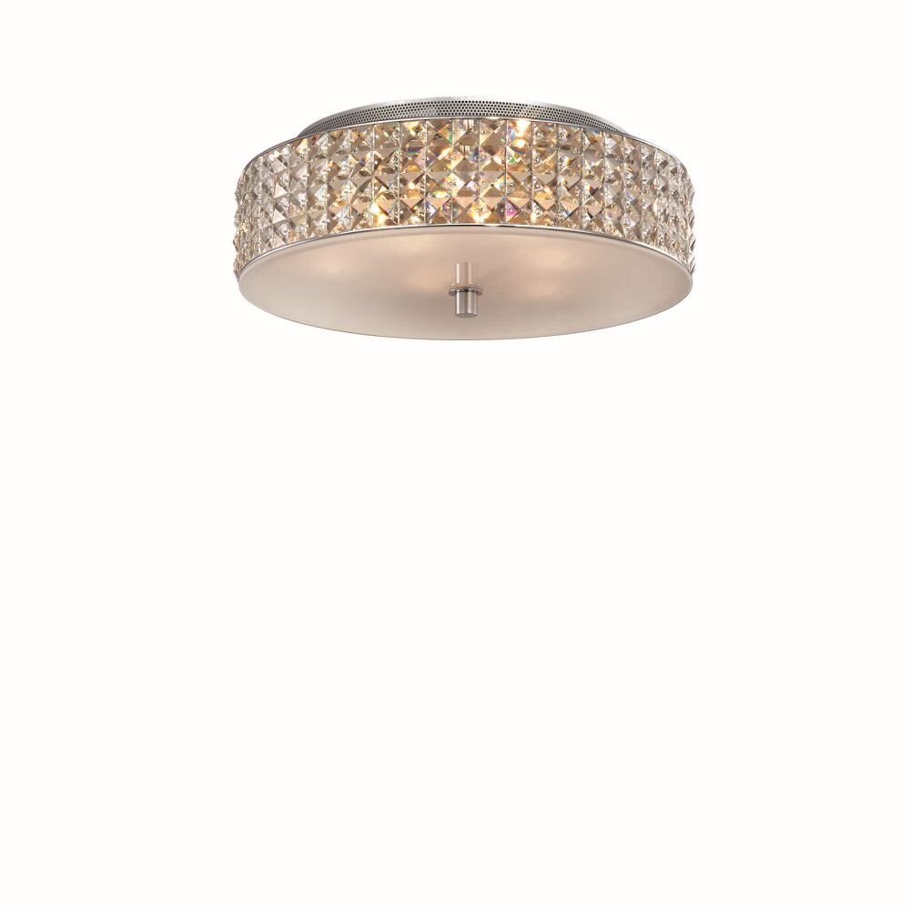 Ideal Lux ROMA Deckenleuchte Chrom, Kristalloptik, 6-flammig main product photo