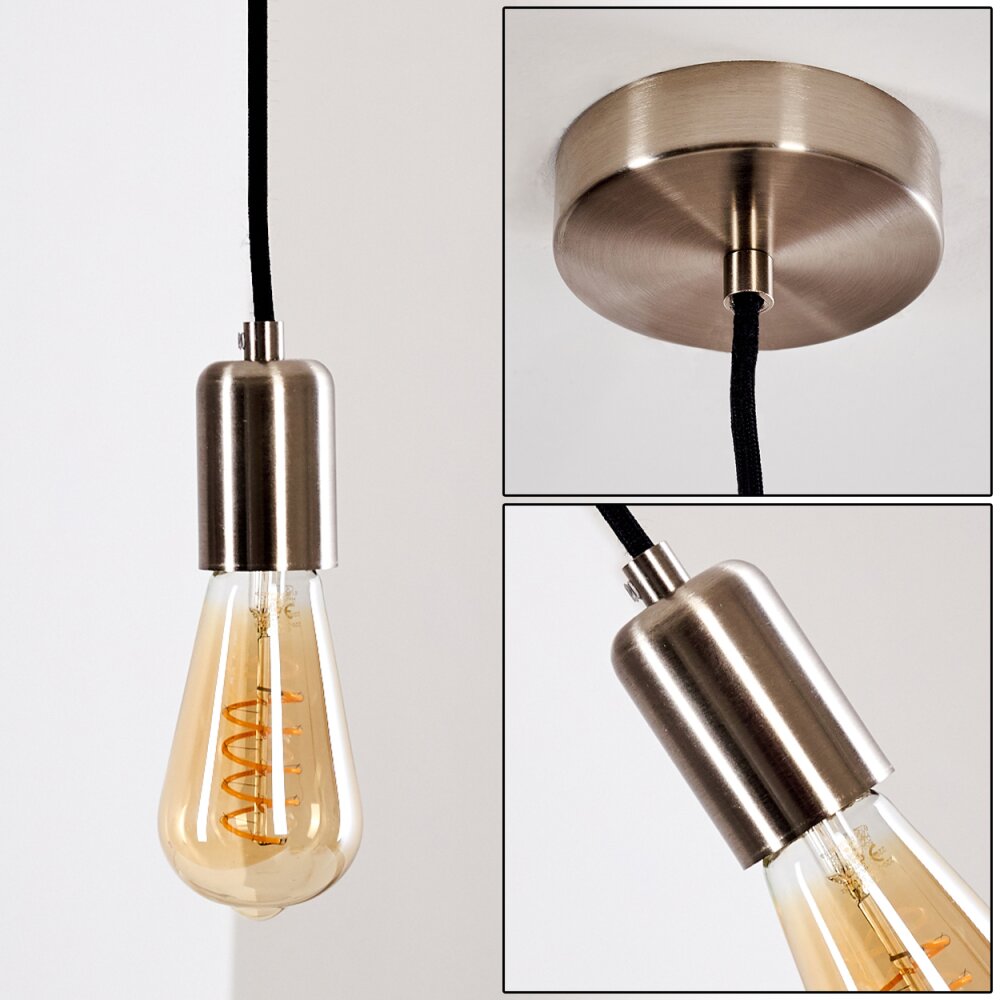 Lemone Hängeleuchte Nickel-Matt, 1-flammig main product photo