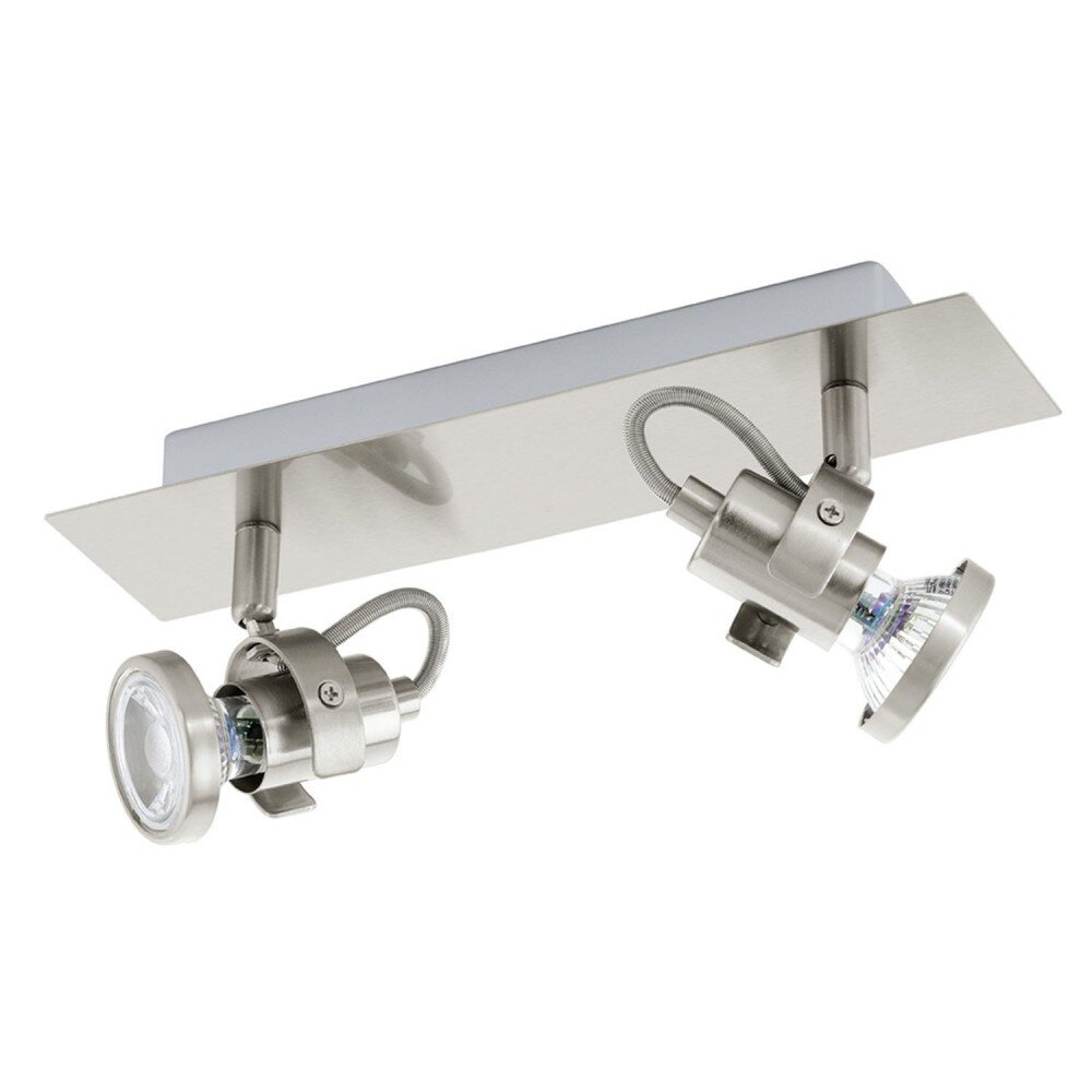 Eglo TUKON Deckenleuchte Nickel-Matt, 2-flammig main product photo
