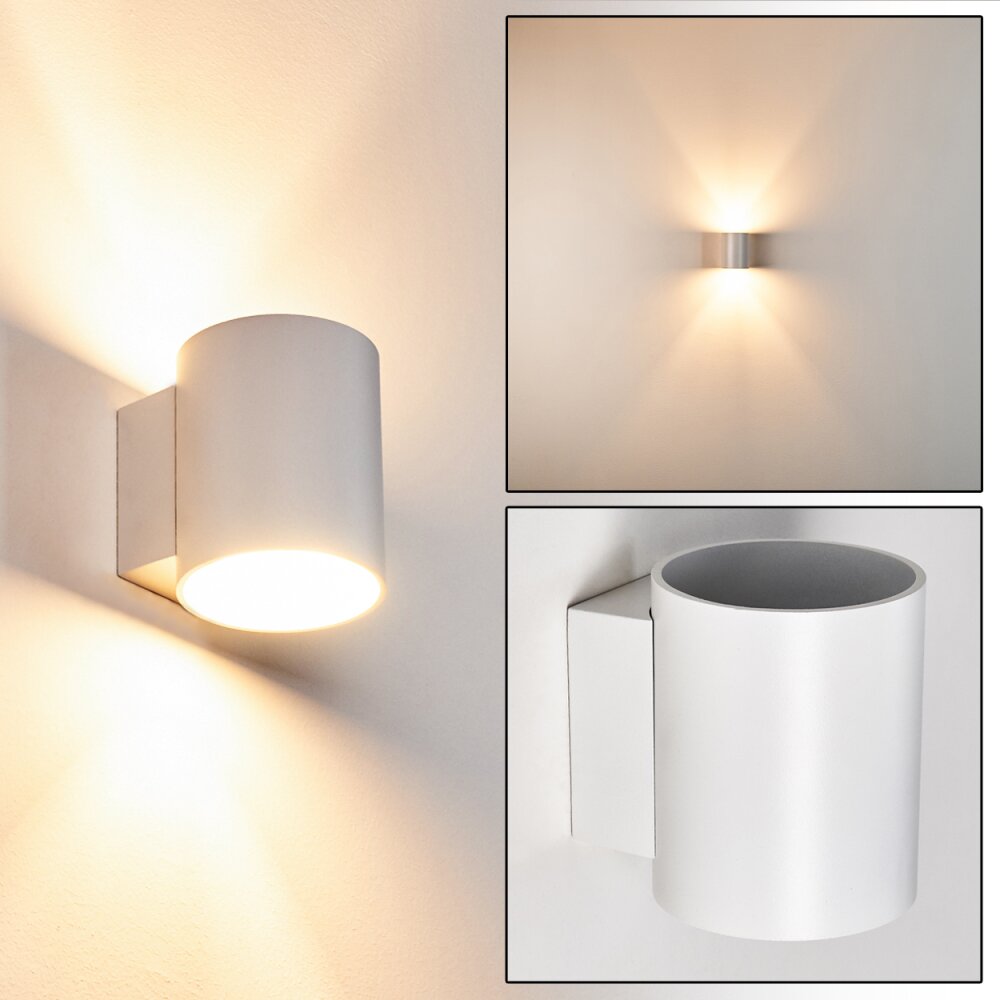 Letsbo Wandleuchte Weiß, 1-flammig main product photo