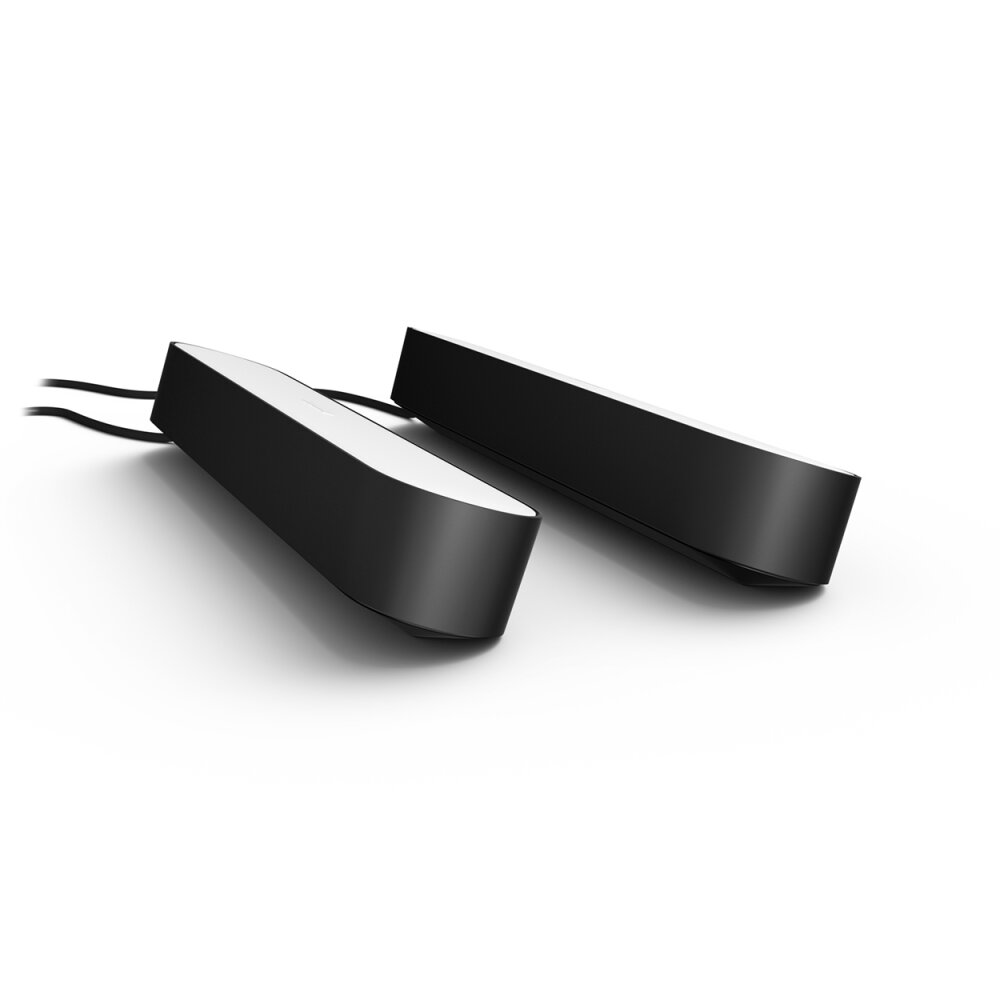 Philips Hue Ambiance White & Color Play Lightbar Doppelpack Basis-Set LED Schwarz, 2-flammig, Farbwechsler main product photo