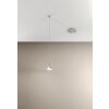 Fabas Luce Isabella Pendelleuchte LED Chrom, Nickel-Matt, 1-flammig