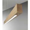 Fabas Luce Badia Pendelleuchte LED Holz hell, 1-flammig