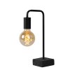 Lucide LORIN Tischlampe Schwarz, 1-flammig