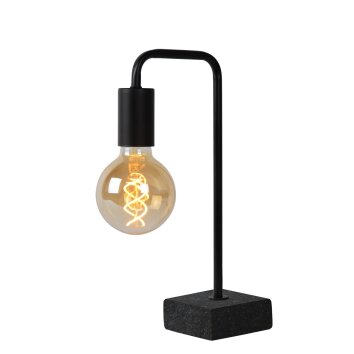 Lucide LORIN Tischlampe Schwarz, 1-flammig