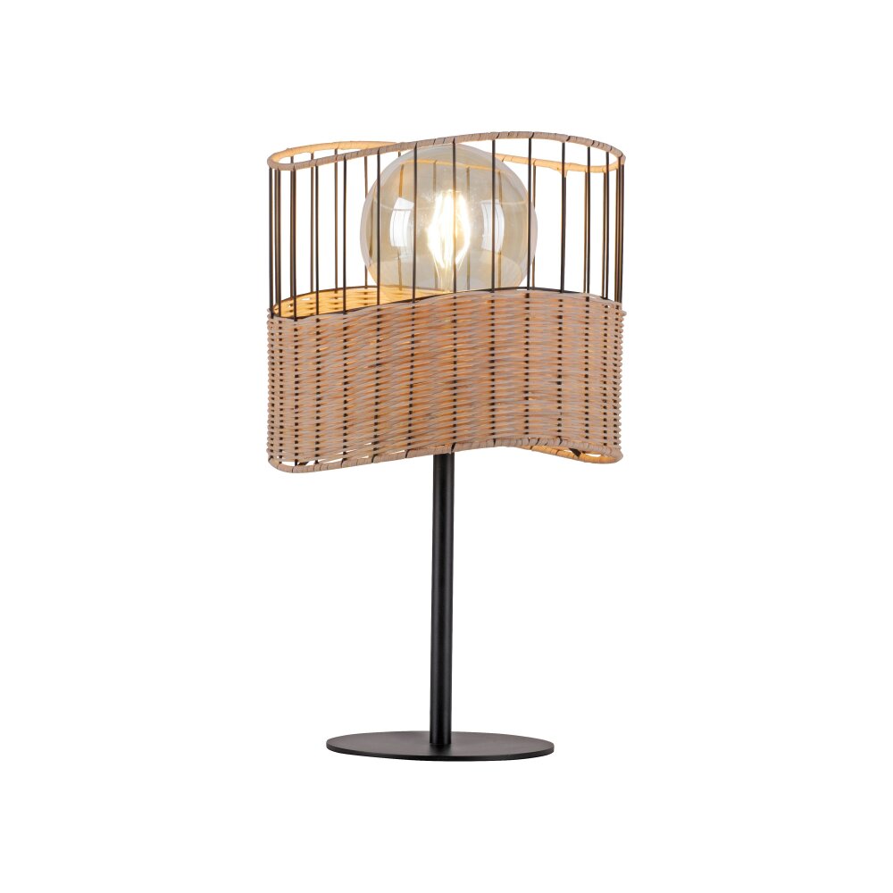 Leuchten Direkt REED Tischleuchte Schwarz, 1-flammig main product photo