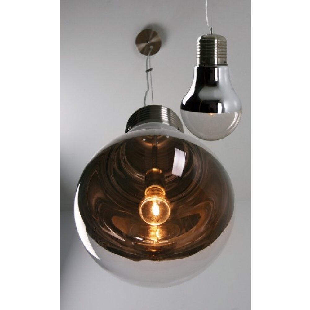Ideallux Luce Hängelampe Chrom, Edelstahl, 1-flammig main product photo