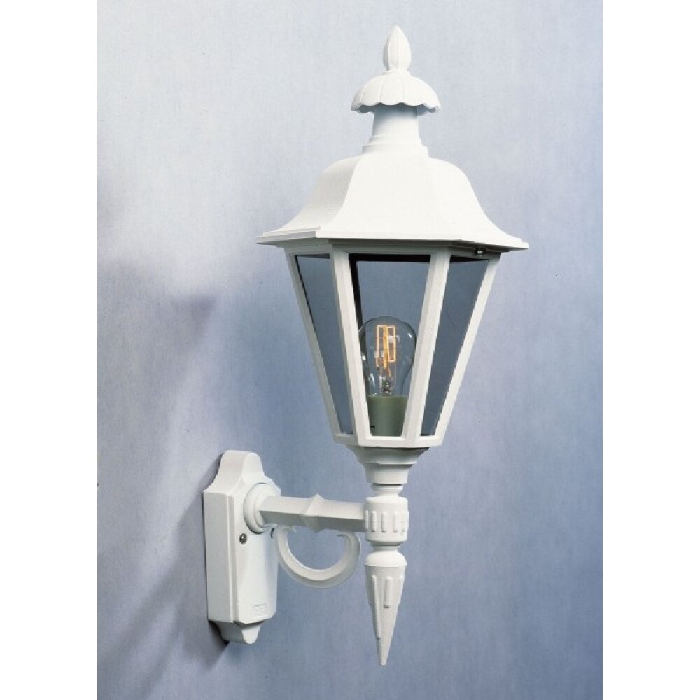 Konstsmide Pallas Wandleuchte Weiß, 1-flammig main product photo