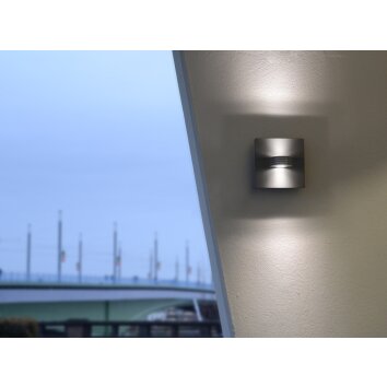 Lutec SPLIT Außenwandleuchte LED Anthrazit, 1-flammig