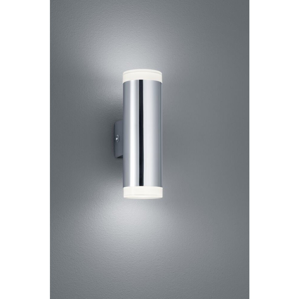 Trio Leuchten RAY Wandleuchte LED Chrom, 2-flammig main product photo