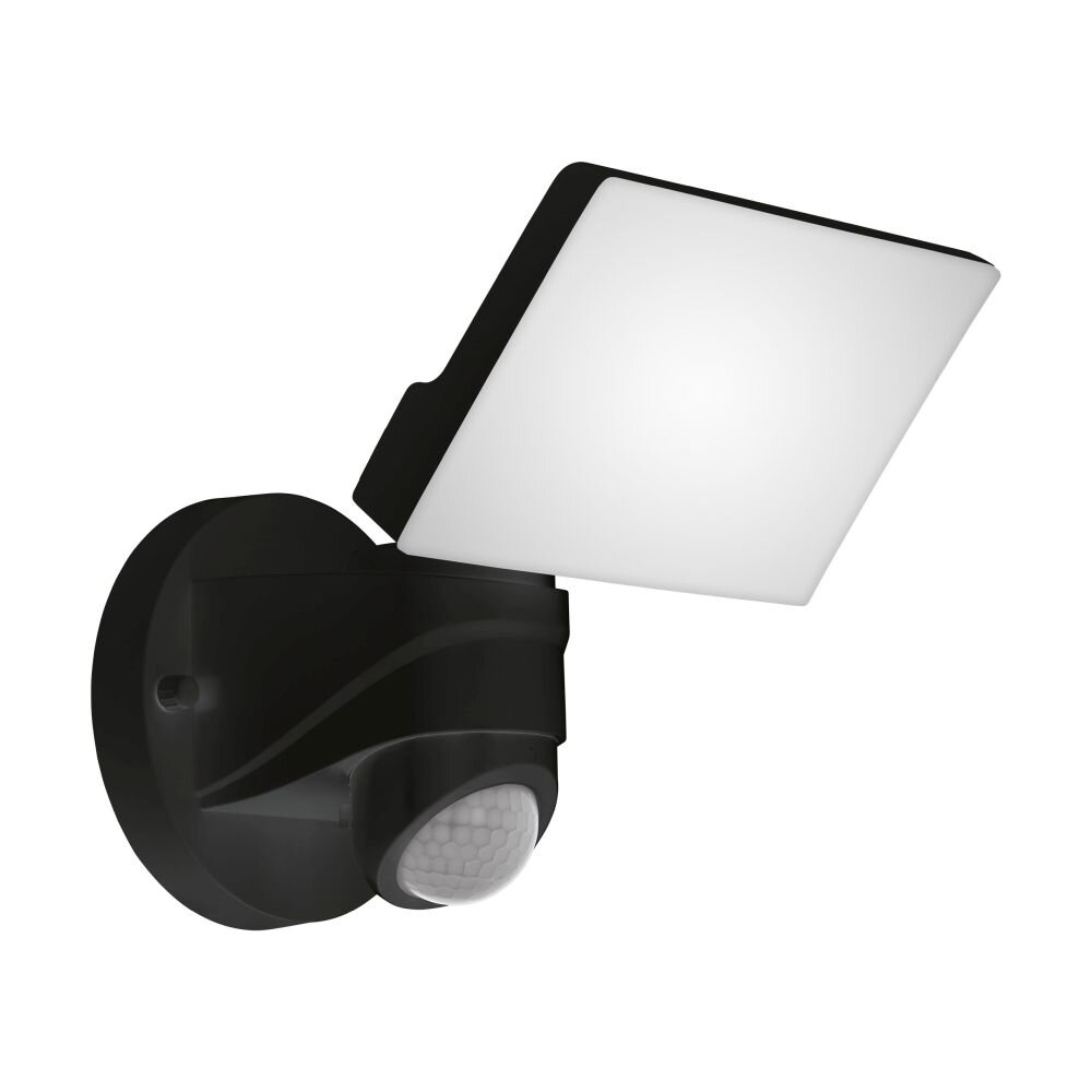EGLO PAGINO Wandleuchte LED Schwarz, 1-flammig, Bewegungsmelder main product photo