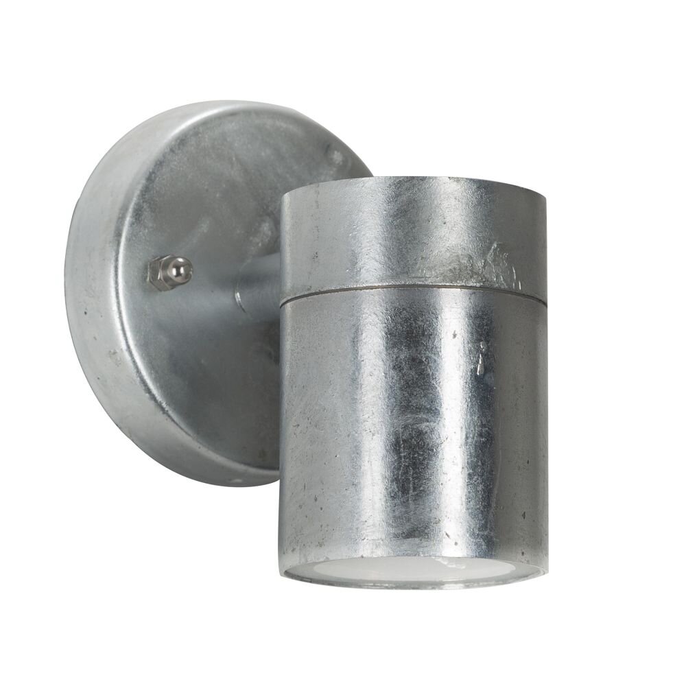 KS Verlichting Down Wandleuchte Edelstahl, 1-flammig main product photo