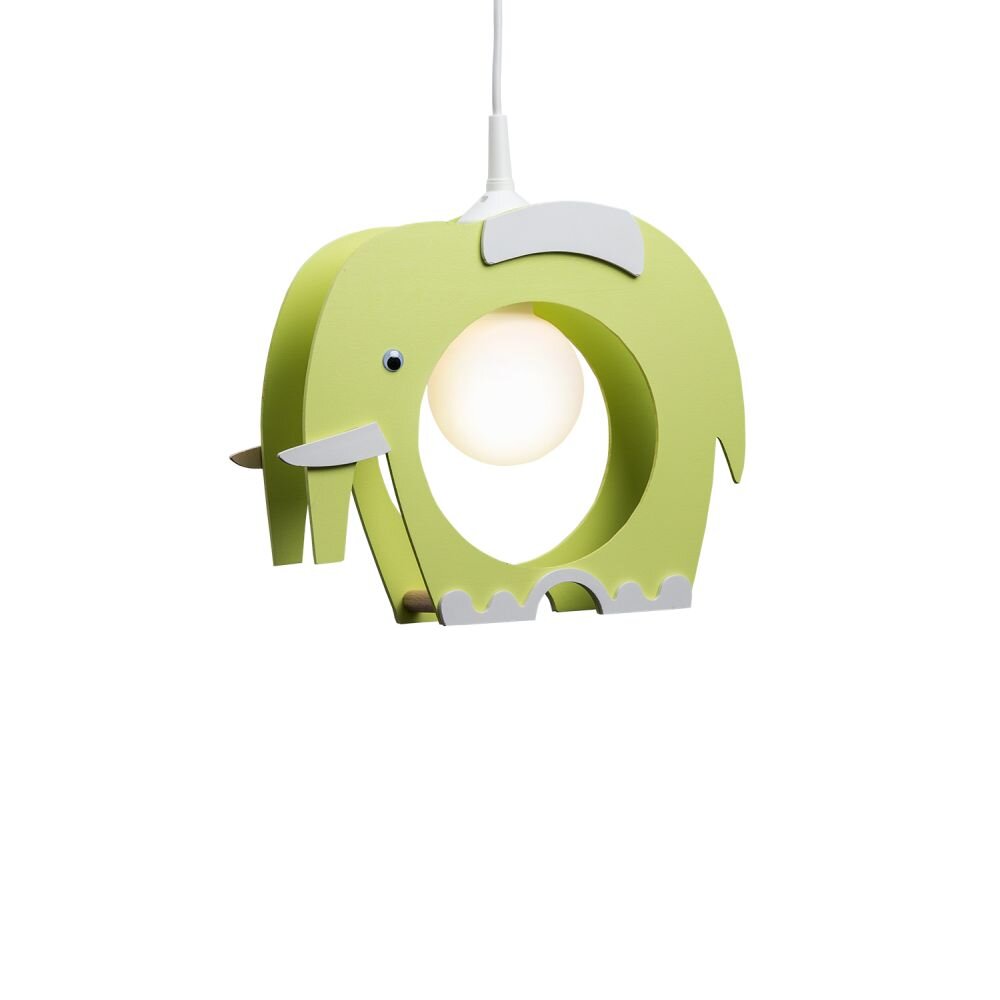 Elobra ELEFANT Pendelleuchte Grün, 1-flammig main product photo