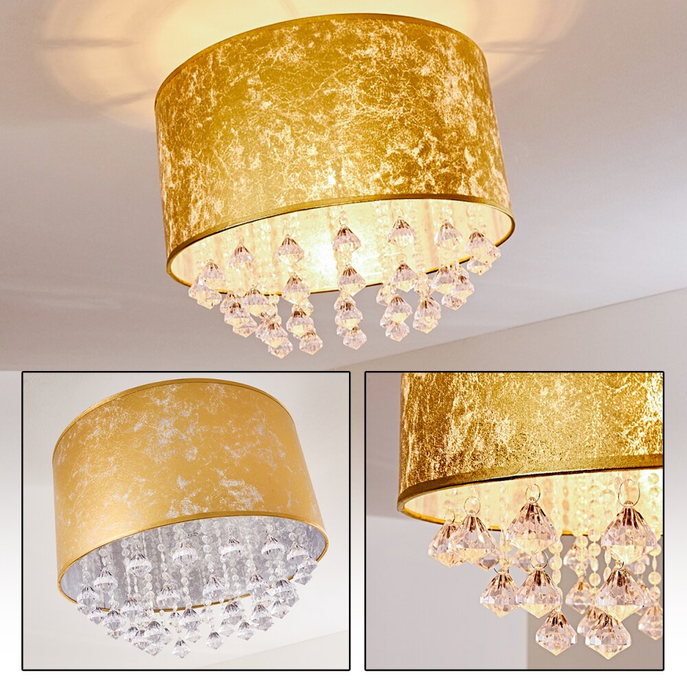 Pirinoa Deckenleuchte Gold, 1-flammig main product photo