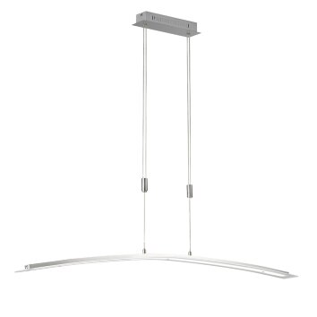 Honsel Metis Pendelleuchte LED Nickel-Matt, 1-flammig, Farbwechsler Honsel Metis Pendelleuchte LED Nickel-Matt, 1-flammig, Farbwechsler
