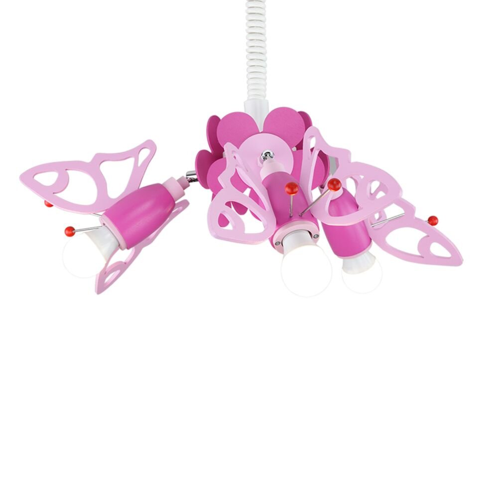 Elobra FALTER Hängeleuchte Pink, 3-flammig main product photo