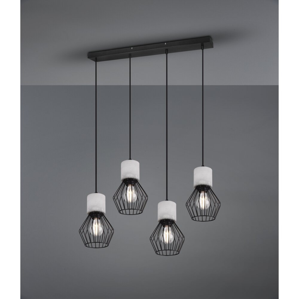 Trio Jamiro Pendelleuchte Schwarz, 4-flammig main product photo