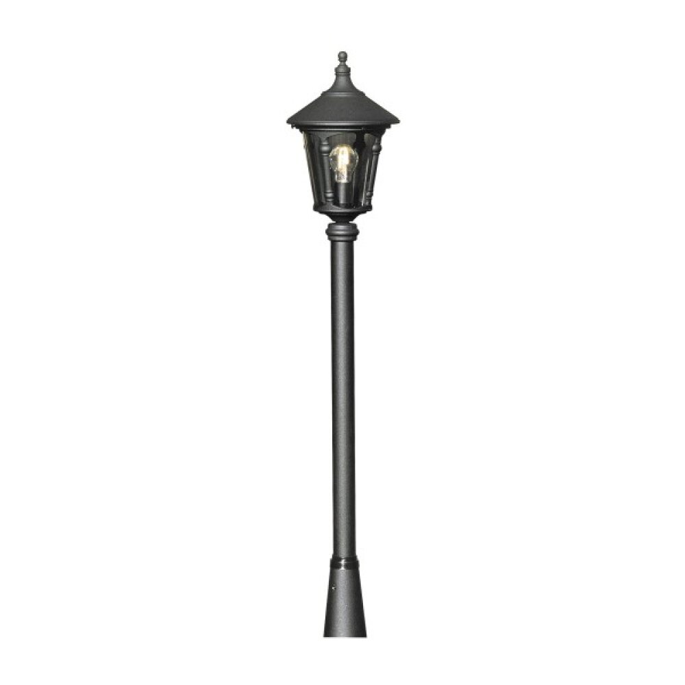 Konstsmide Virgo Leuchtenkopf Schwarz, 1-flammig main product photo